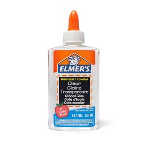 lot 6196 image: Elmers Washable Clear School Glue 5 oz Bottle Case of 8