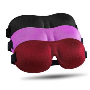lot 6215 image: LKY DIGITAL Sleep Mask 3 Pack Blackout 3D Eye Mask