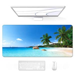 lot 6234 image: Auhoahsil Large Gaming Mouse Pad XXL 35.4 x 15.7 in Blue
