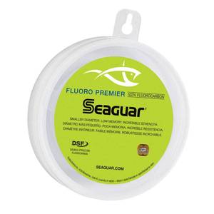 lot 6251 image: Seaguar Fluoro Premier Fluorocarbon Fishing Line Leader 20lb 25yd Clear 20FP25
