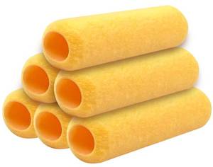 lot 6258 image: Greatandrew 6 Piece Paint Roller Covers 9 Inch 38 Nap
