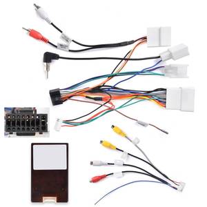 lot 6273 image: NHOPEEW Toyota Car Radio Wiring Harness Adapter 16 Pin Canbus