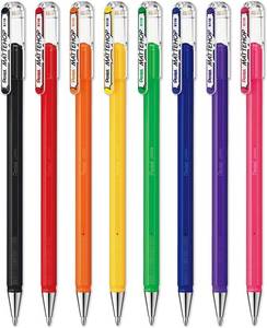 lot 6274 image: Mattehop Liquid Gel Rollerball Pens 0.04 in Nib K110 Pack of 8