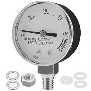 lot 6304 image: TZona Pressure Canner Gauge 0-20 PSI Replacement for Presto 01CG22 175001