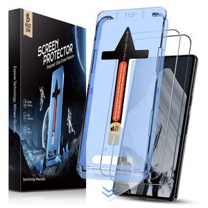 lot 6318 image: Magic John Tempered Glass Screen Protector 2 Pack for Google Pixel 8 Pro