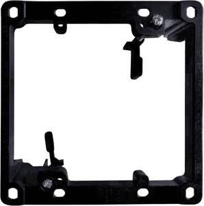 lot 6339 image: Best Mounts Low Voltage Mounting Bracket 2 Gang Dual Gang Wall Plate