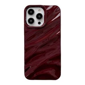 lot 6348 image: Caseative Phone Case Wine Red for iPhone 15 Pro Max