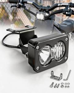 lot 6388 image: ANGU-OFFROAD 3 Inch 20W LED Headlight Kit For Sur-Ron X260 Combo Beam