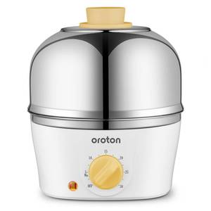 lot 7569 image: Oroton Hard Boiled Egg Cooker 9-Egg 304 Stainless Steel White