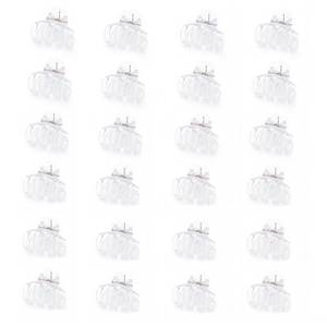 lot 8108 image: Cobahom Small Hair Claw Clips 1.2 Inch Octopus 24 Pack