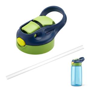lot 8116 image: Replacement Lid with Straw for Contigo 14oz Water Bottle