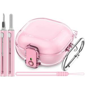 lot 8122 image: Inesore Protective Case for Samsung Galaxy Buds FEBuds 2ProLive Pink