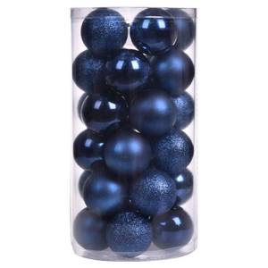 lot 9250 image: 30ct Christmas Ball Ornaments, 2.36 Shatterproof Christmas Tree Decorations, Perfect Hanging Ball for IndoorOutdoor Holiday Wedding Party Decor (Deep Blue, 2.36in)