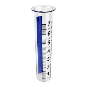 lot 14156 image: ZHJISHGUO Plastic Rain Gauge Replacement Tube, 7-Inch Capacity, 1 Pc