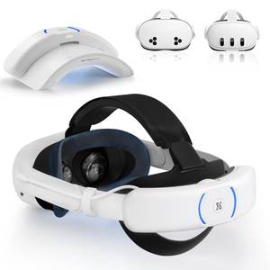 lot 17588 image: BINBOK VR Head Strap with Dual 8000mAh Battery Pack for Meta Quest 33S