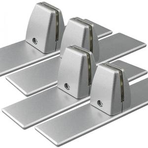 lot 18319 image: Noonebutyou Sneeze Guard Clamp Bracket Set 0.079-0.59 in Acrylic Panel