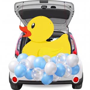 lot 20130 image: Panelee Halloween Trunk or Treat Duck Banner Balloon Decorations Kit