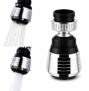 lot 20414 image: ONESWI 360 Swivel Faucet Aerator Dual Spray M22 M24 Adapter