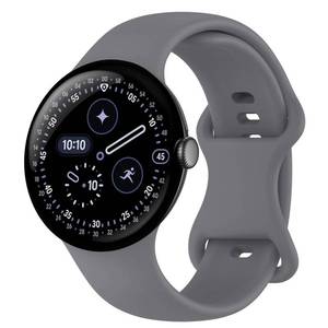 lot 20425 image: Eiavike Silicone Watch Band for Google Pixel Watch 12345, 1.61in & 1.77in