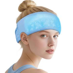 lot 20492 image: NEWGO Head Ice Pack Wrap, Reusable Gel Ice Pack for Migraine