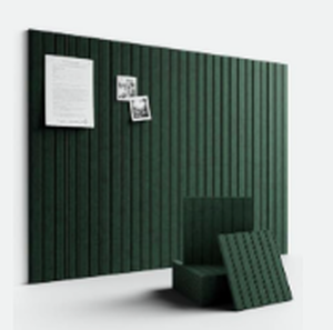 lot 1029 image: Dark Green Velvet Felt Boards - Stock image may not match actual product images