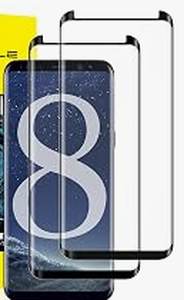 lot 18335 image: 2 Pack Galaxy S8 Privacy Screen Protector 5.8 Inch Film Kit - Stock image may not match actual product images