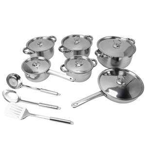 lot 1048 image: Phefop Induction Stainless Steel Cookware Set Pots and Pans with Lids