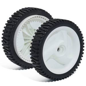 lot 1072 image: CheeMuii Push Mower Front Wheels 8 Inch 2 Pcs Model 532403111