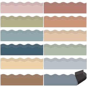 lot 1088 image: Tenceur Magnetic Bulletin Board Borders 118 Ft x 2.24 In Boho