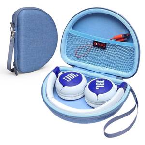 lot 2345 image: XANAD Hard Case for JBL Junior JR320 JR310BT Kids Headphones, Blue