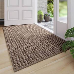 lot 2360 image: YDKGL Non Slip Indoor Front Door Mat Extra Large Brown 36 x 60 In