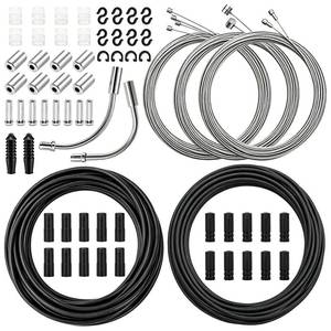 lot 2385 image: Mankk Universal Bicycle Brake & Shift Cable Housing Repair Kit