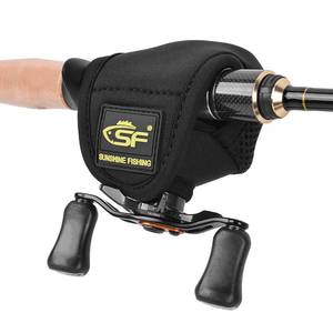 lot 2401 image: SF Neoprene Low Profile Baitcasting Reel Cover Fits 300 Series