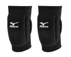 lot 2421 image: Mizuno T10 Plus Volleyball Knee Pads 2-Pack Adult One Size Black
