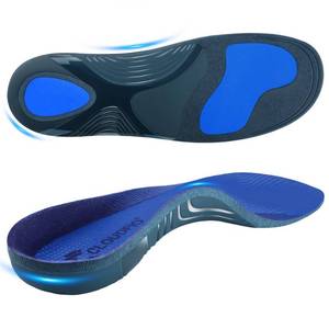 lot 2437 image: Cloudflo Plantar Fasciitis Insoles for Men and Women, High Arch Support