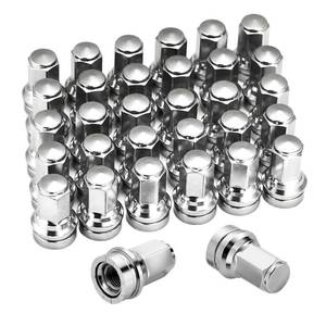 lot 2438 image: Kadrick Chrome Lug Nuts 0.55 in Thread 0.83 in Hex For Ford F250 2017-2026