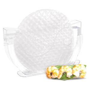 lot 7600 image: Mcvomv Rice Paper Water Bowl Holder for Spring Rolls 11.2 x 7.87 x 6.62 Inch