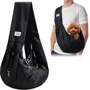 lot 8192 image: Forujx Dog Sling Carrier for Small Dogs & Cats up to 12 lbs, 21 x 12 in
