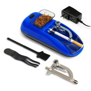 lot 8243 image: Electric Cigarette Rolling Machine for 0.256 and 0.315 Tubes, Blue
