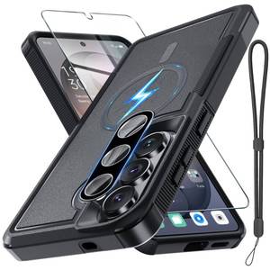 lot 8267 image: Phone Case for Samsung Galaxy S26 Magnetic Black Matte