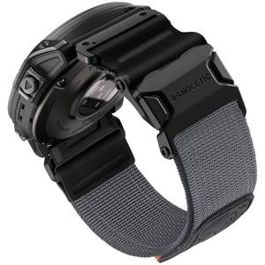 lot 8280 image: Bandletic Magnetic Nylon Watch Band for Garmin Quick Fit 0.87 Inch