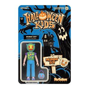 lot 8311 image: Super7 ReAction Mummy Boy Halloween Kids 3.75-Inch Action Figure