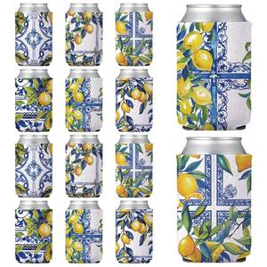 lot 9285 image: Sunnychicc 30 Pcs Italian Lemon Party Favors for Guests Can Coolers Sleeves