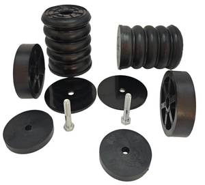 lot 9308 image: Azyum SSR-141-47 HD Rear Helper Spring Kit