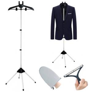 lot 9315 image: Clothes Steamer Stand Hanger, Adjustable Handheld Garment Steamer Rack��
