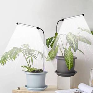 lot 10358 image: 2-Pack Grow Light, 6000K Full Spectrum Growing Lamp for Indoor Plants