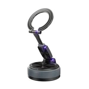 lot 10374 image: Kyapoo Magnetic Phone Mount for Car Dashboard, Detachable Base Hands-Free Cell Phone Holder, 360° Rotatable Universal Vehicle Mount with Strong Adhesive Pad for GPS Navigation and One Hand Operation