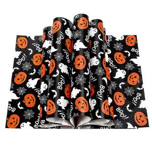 lot 10474 image: AnyDesign 100 Sheets Halloween Wax Paper Deli Paper, Pumpkin Ghost
