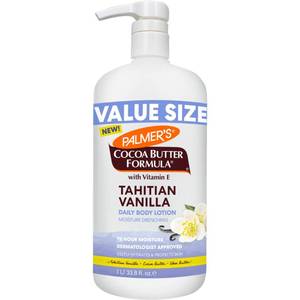 lot 12860 image: Palmers Tahitian Vanilla Body Lotion with Cocoa Butter 33.8 Fl Oz