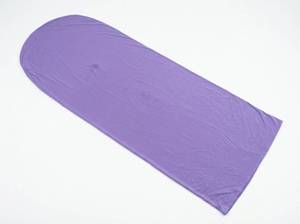lot 12893 image: Purple Stretch Fabric Cover with Arched Rounded End 7ft